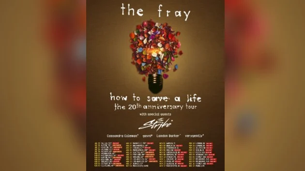 20 years on, it’s ‘an honor’ for The Fray to hear ‘How to Save a Life’ has saved fans’ lives
