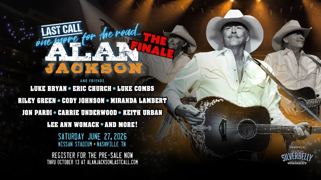 Alan Jackson plans star-studded final concert in Nashville