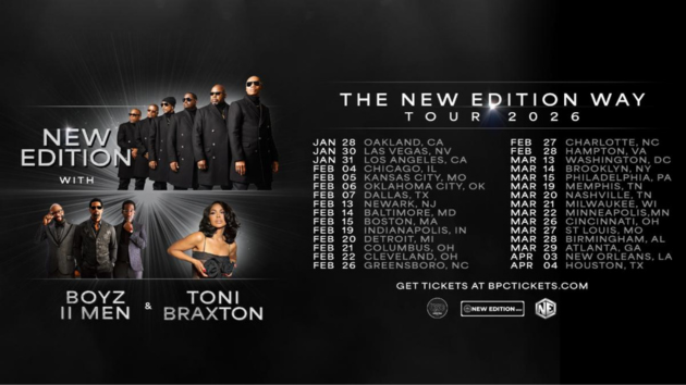 New Edition heading on tour with Boyz II Men and Toni Braxton