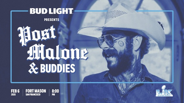 Post Malone will ‘maybe, definitely’ debut new music at Bud Light Super Bowl event