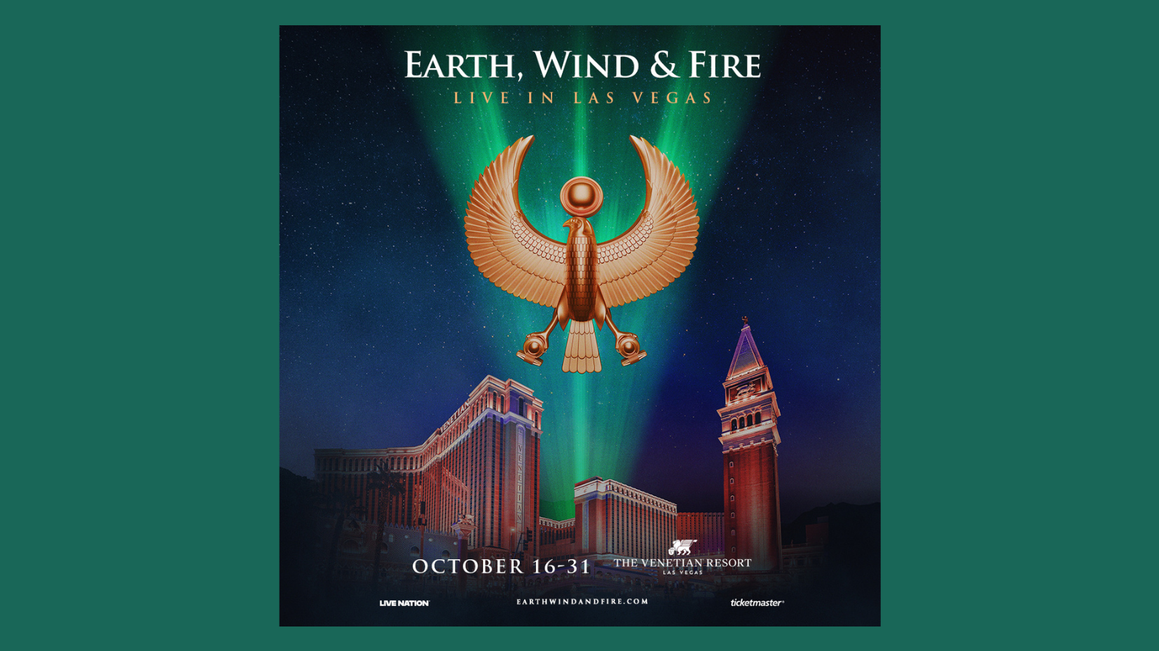 Earth, Wind & Fire announces new fall Las Vegas residency dates